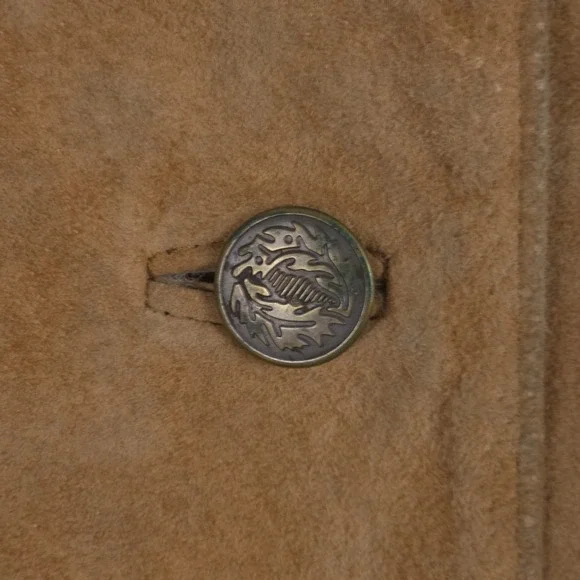 Lew Magram Western Jacket Womens XL Brown Suede Leather Embroidered Fringe Aztec - Picture 8 of 16